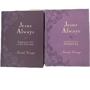 Jesus Always Embracing Joy in His Presence Daily Devotional & Journal Set New